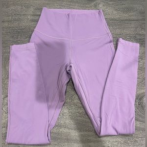 Lilac Lululemon Align Leggings 28’
